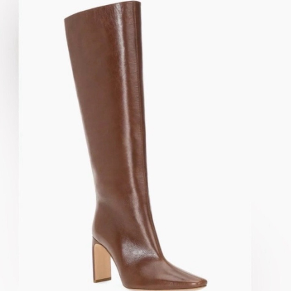 STAUD Wally High Tall Boot EU 39 / US 9 EUC Brown Casual Office
